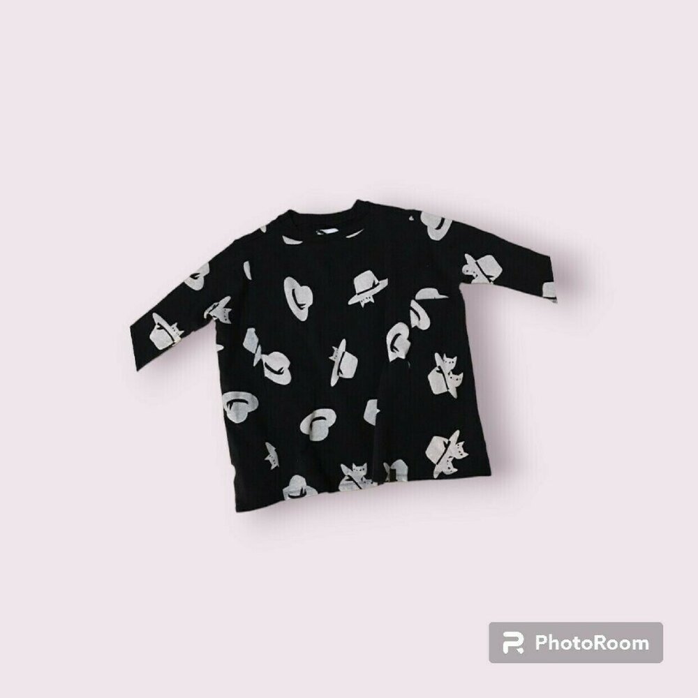 Omamimini Cats & Hats Swing Dress